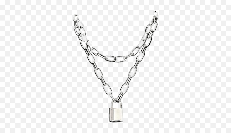 Chain Chains Egirl Edgy Chains Png Picsart Emoji,Chain Emoji free
