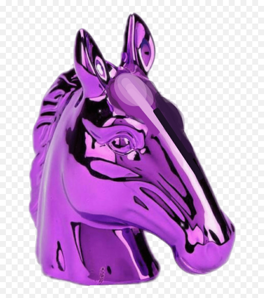 Waporwave Unicorn Violet Emoji Heart Aesthetic Vaporwave Transparent