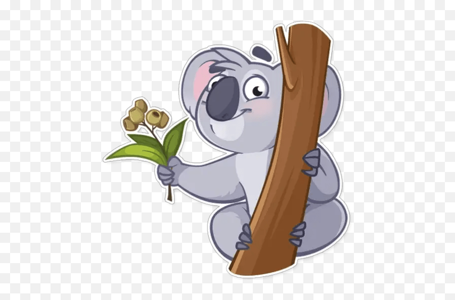 Koala Stickers For Whatsapp Telegram Stickers Bear Emoji,Koala Bear
