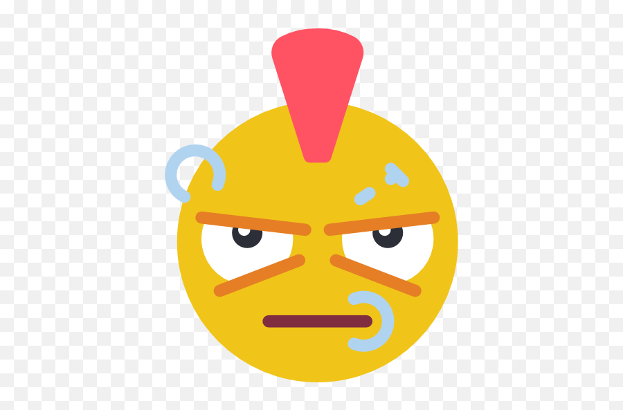 Punk Clip Art Emoji,Punk Emoji free transparent emoji