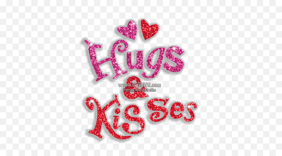 Best Custom Shinning Hugs And Kisses Hugs And Kisses Glitter Emoji
