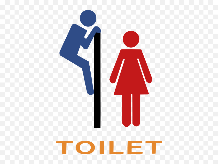 Funny Male Female Toilet Signs Clip Art Library Toilet Signs Emoji,Toilet Wc Emoji free