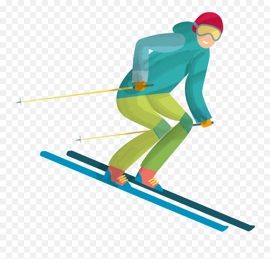 Ski Clipart Person Skiing Clipart Transparent Emoji,Skiing Emoji free transparent emoji