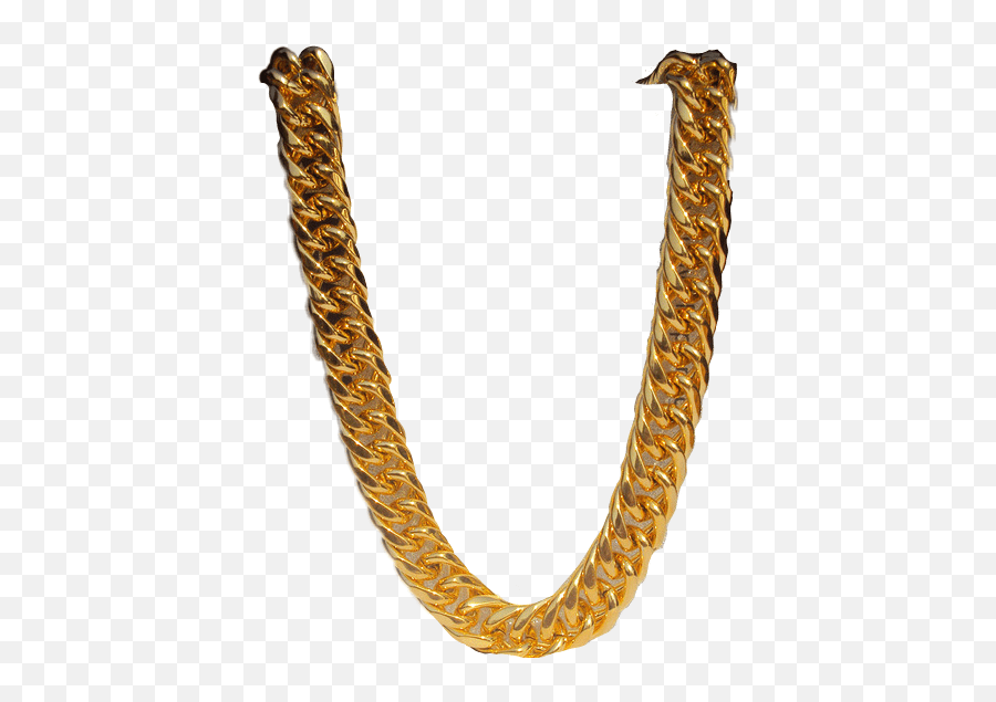 Gold Heavy Miami Cuban Link Chain Cuban Link Chain Png Emoji,Cuban