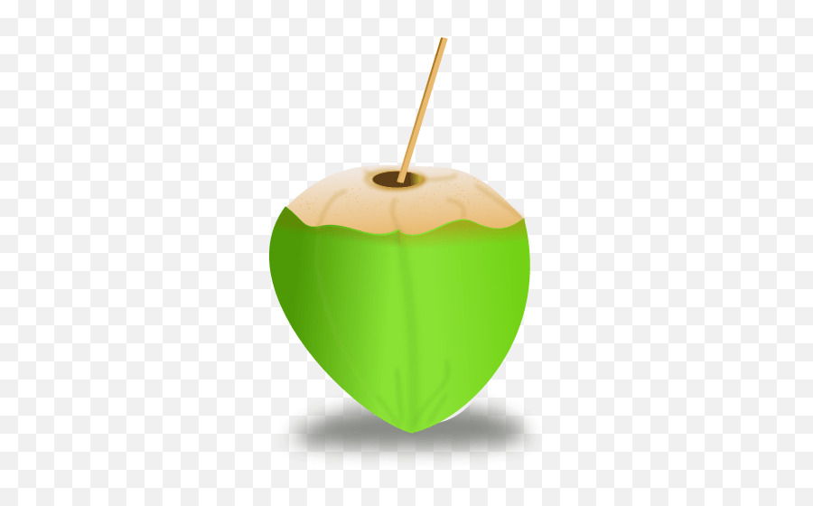 Green Coconut Vector Image Tender Coconut Clipart Emoji,Avocado Emoji
