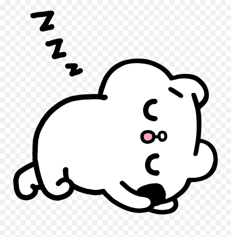 Zzz Sleeping Sticker By Songsongmeow For Ios Android Tibo Sleeping