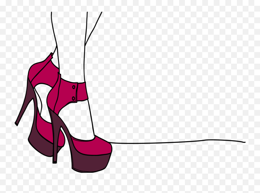 Mq Red Shoe Shoes Vector Highheel Shoe Vector Png Emoji,High Heel