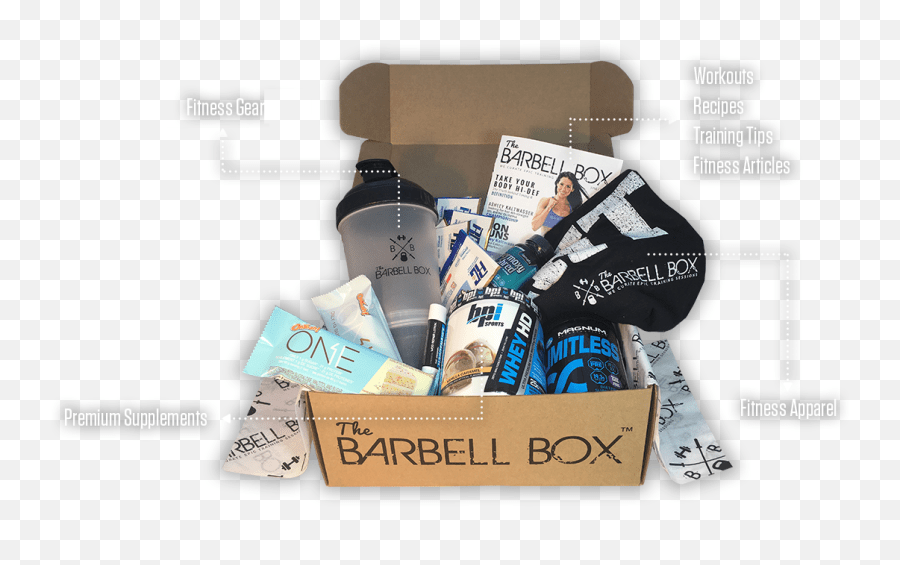 The Barbell Box We Curate Epic Training Sessions Workout Gift Box