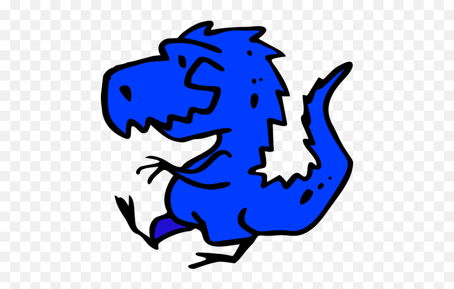 Illustration Of Abstract Blue Dinosaur Blue Dinosaur Emoji,Dinosaur