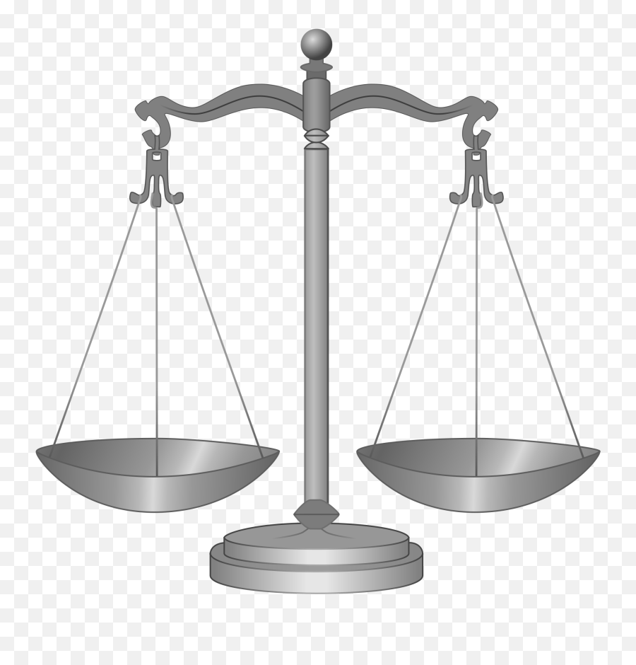 Scale Clipart Weighted Balance Scale Png Emoji,Scales Of Justice