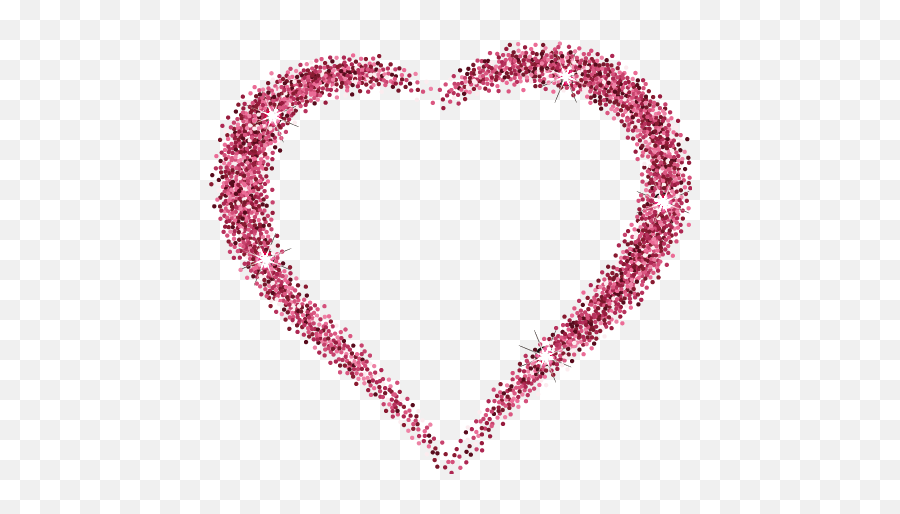Glitterheart Glitter Heart Love Sticker By Sammi Pink Heart Love Png