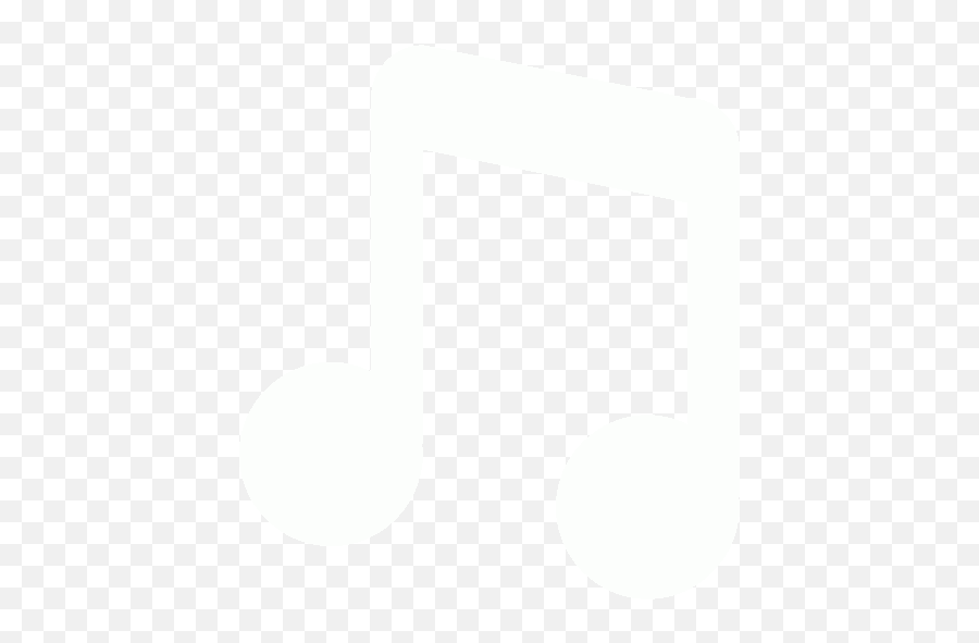 White Musical Note Icon Music Note Symbol White Emoji,Music Notes