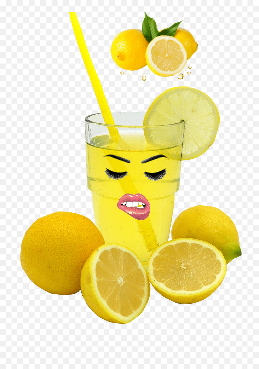 Lemonade Lemon Sticker By Ccbecks Lemon Water Transparent Emoji