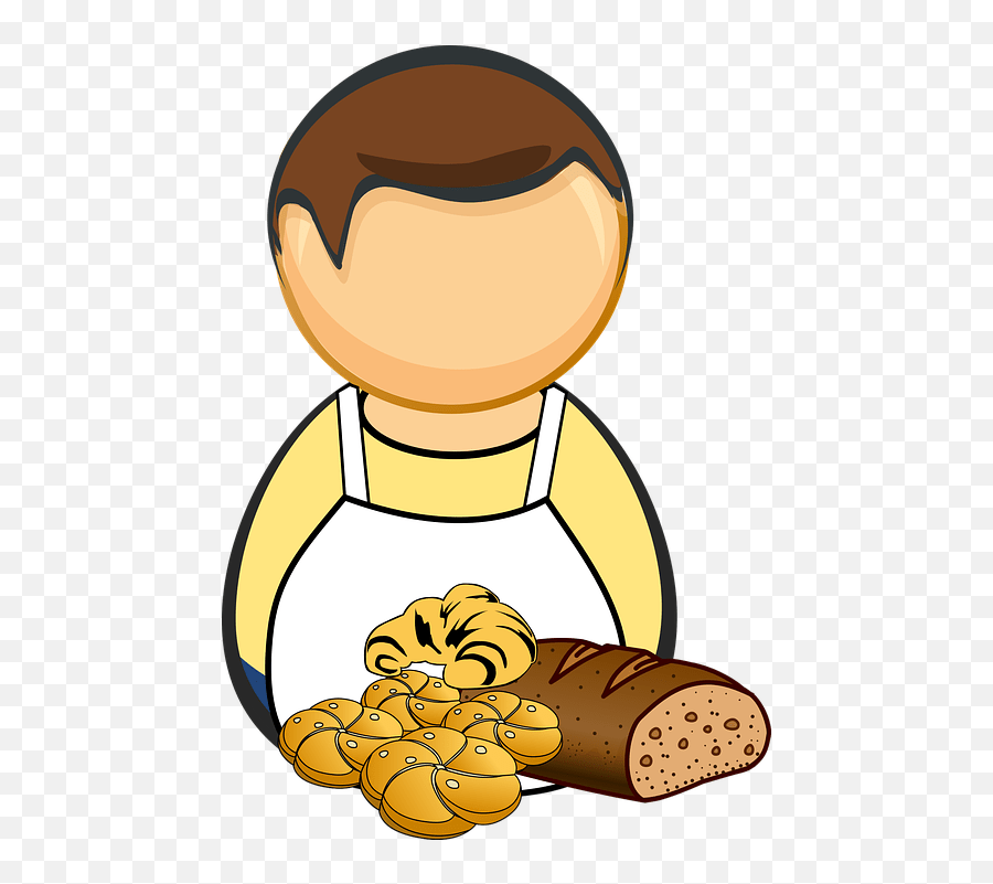 Bake Baker Bread Bread And Pastry Clip Art Emoji,Trophy And Cake
