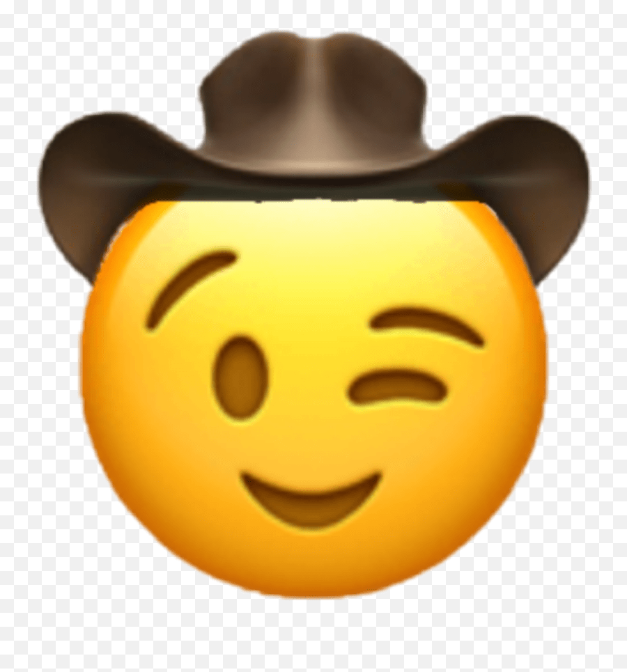 Cowboyemoji Cowboyhat Cowboy Wink Cowboy Emoji Meme,Wink Wink Emoji