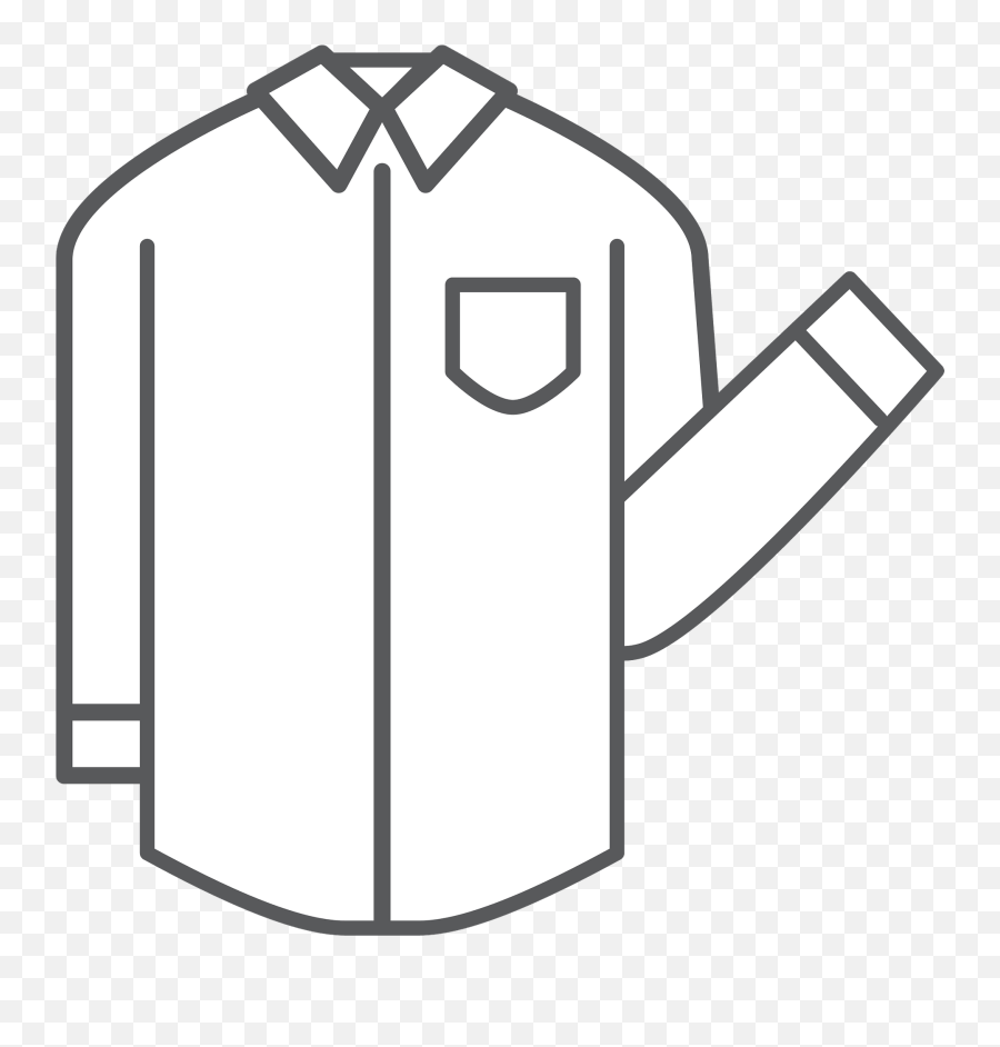 Dress Shirt Clothing Clipart Png Download Full Size Short Sleeve