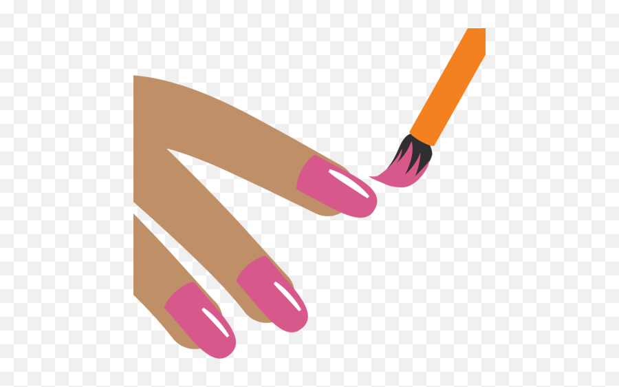 Medium Skin Tone Emoji Pintandose Las Uñas Emoji,Emoji Nail Polish