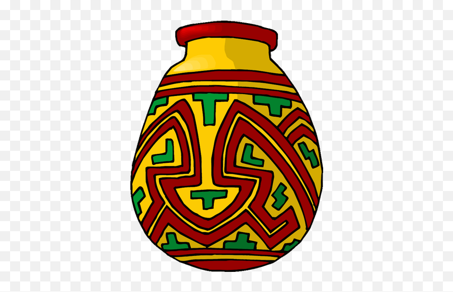 Rode En Gele Vaas Vase Emoji,Vase Emoji free transparent emoji