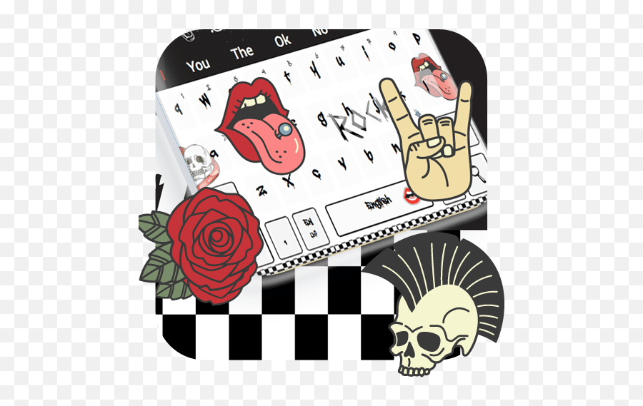 Punk Is Not Dead Floribunda Emoji,Punk Rock Emoji free transparent