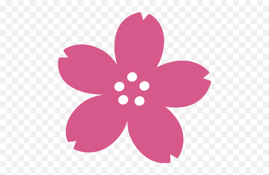 Cherry Blossom Emoji For Facebook Email Sms Emoji Cherry Blossom Png,Flower Emoji Copy And