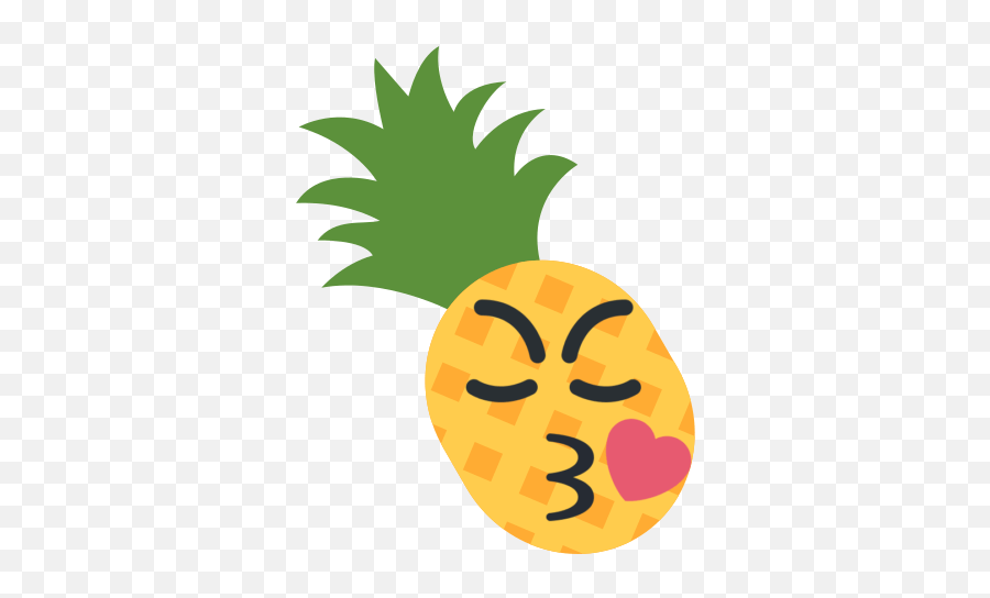 Transparent Pineapple Emoji,Sobbing Emoji free transparent emoji