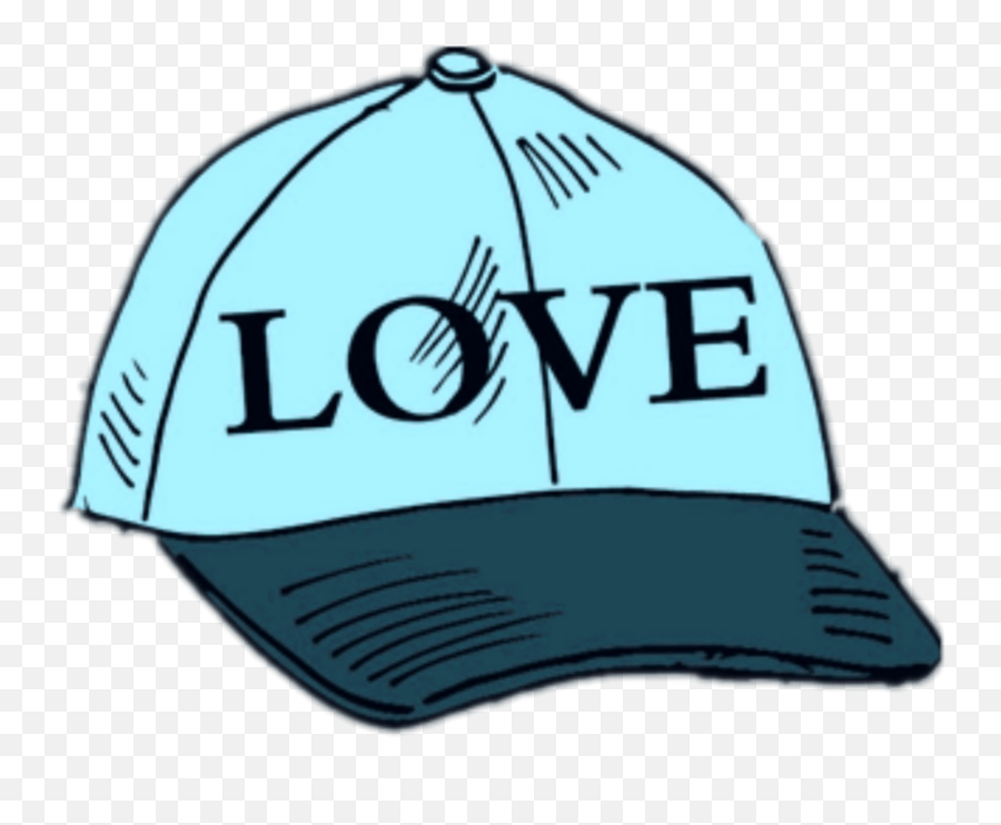 Love Caps Cap Hats Hat Blue Bluecap Sticker By Hola For Baseball