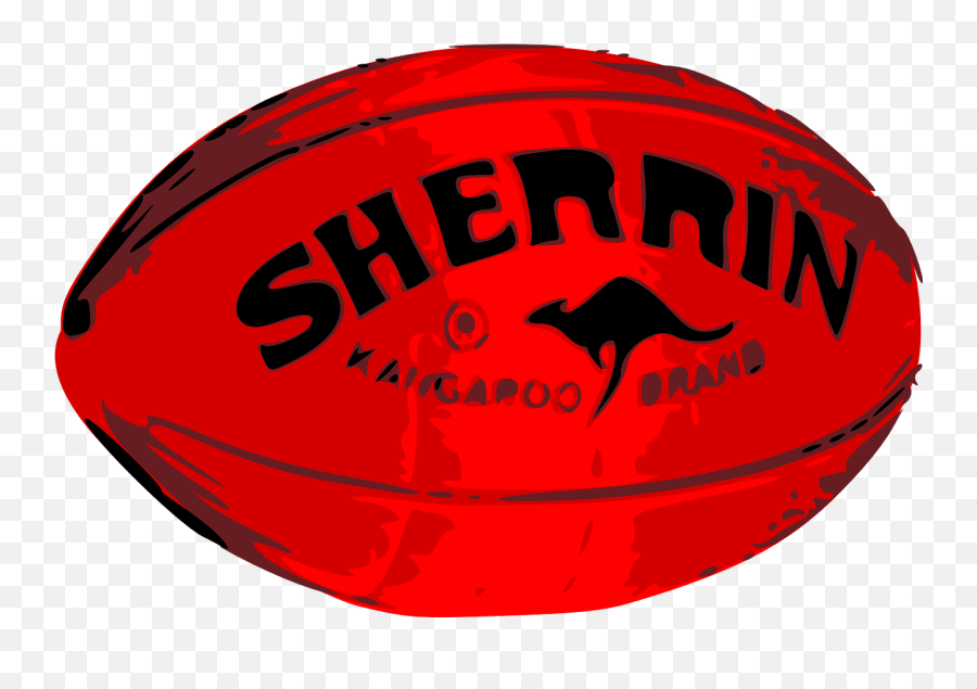 Rugby Football Ball Red Sports Football Clip Art Emoji,Pro Soccer