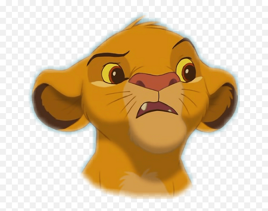 Simba Lion King Cartoon Emoji,Lion King Emojis free transparent