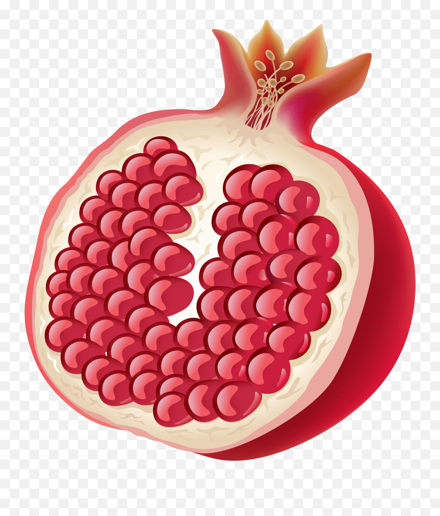 Pomegranate Clipart Transparent Background Pomegranate Clipart Emoji