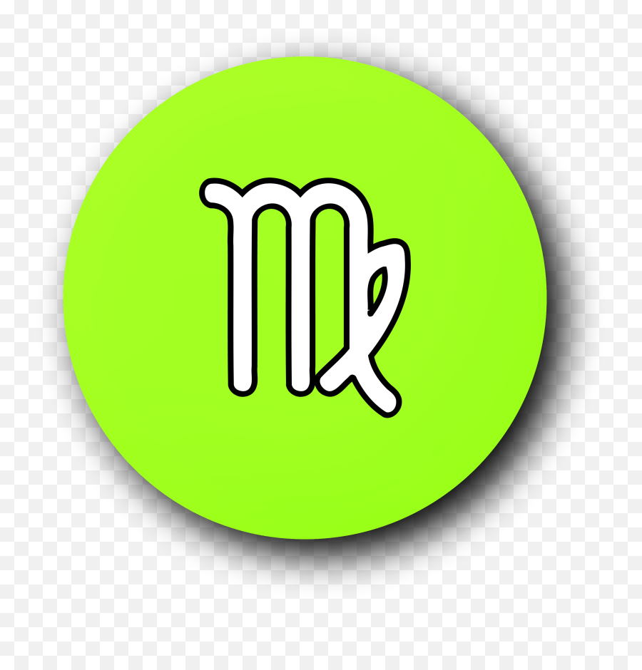 Virgo Symbol Vector Clipart Image Simnolo De Virgo Emoji,Horoscope