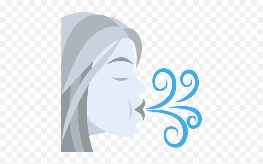 Wind Emoji Png Picture Wind Blowing Emoji,Facebook Emoji Meaning