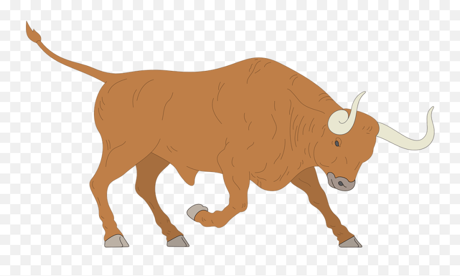 Angry Charge Bull Ox Clipart Emoji,Bull Emoji free transparent