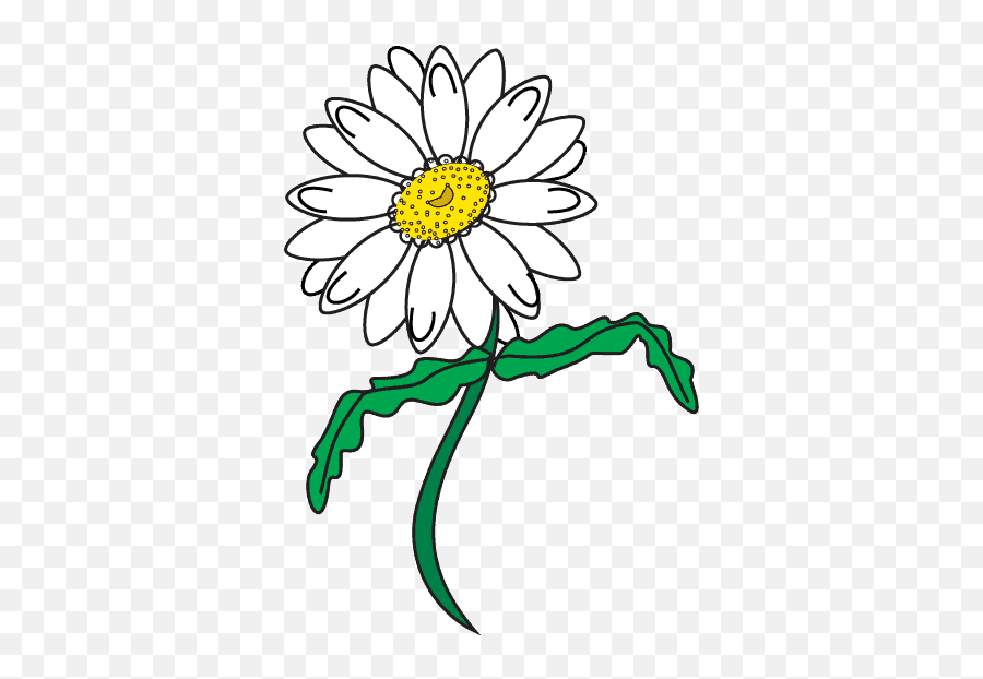 How To Draw A Daisy Daisy Drawing Emoji,Daisy Emoji free