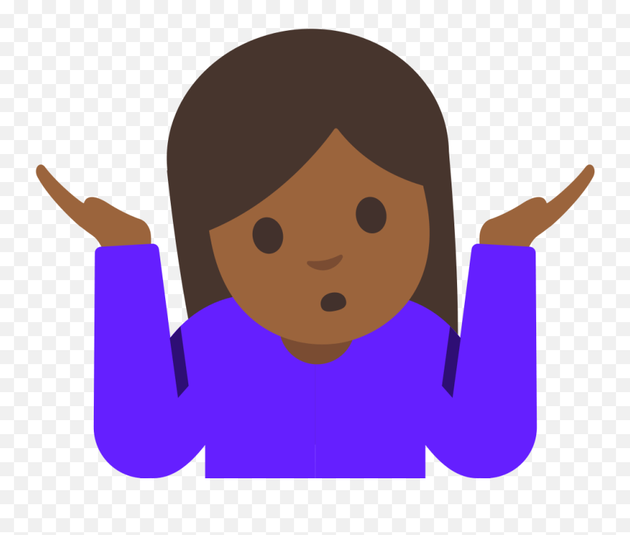Emoji U1f937 1f3fe Shrugging Shoulders Emoji,Shoulder Shrug Emoji
