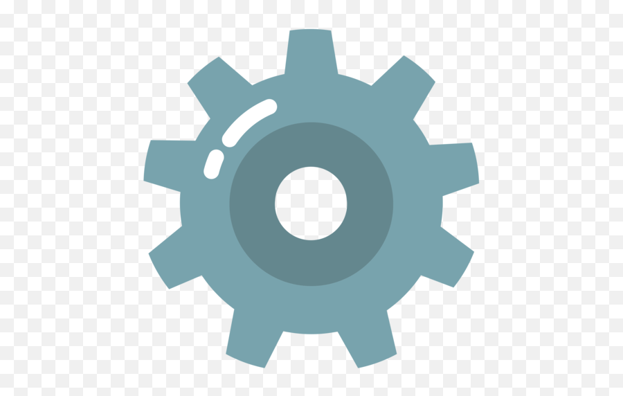 Gear Emoji Circle,Gear Emoji free transparent emoji