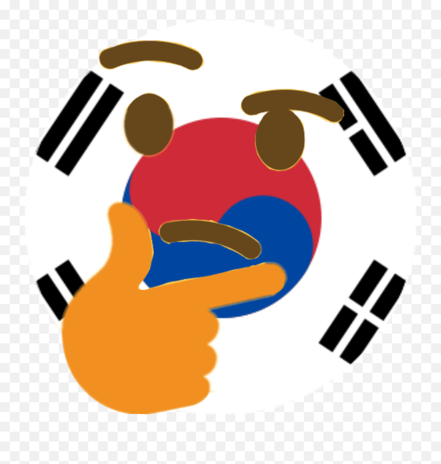 Thinkkr South Korea Flag Emoji,Korean Emoji free transparent emoji