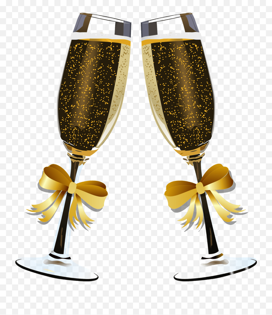 Party Glass Png Champagne Stemware Transparent Cartoon Cheers Wine Glass Png Emoji,Champagne