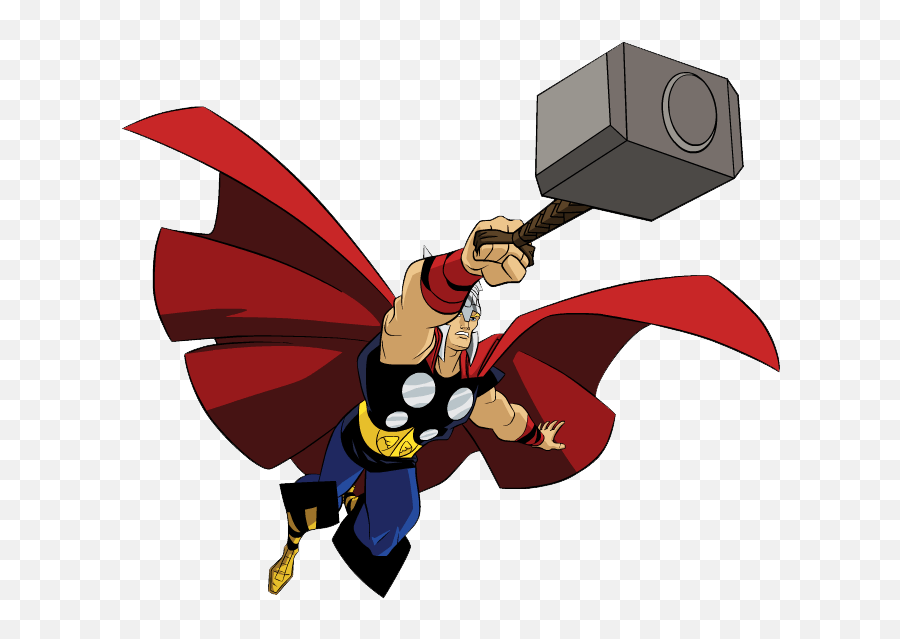 Thor Clipart Free Download Clip Art Cartoon Thor With Hammer Emoji