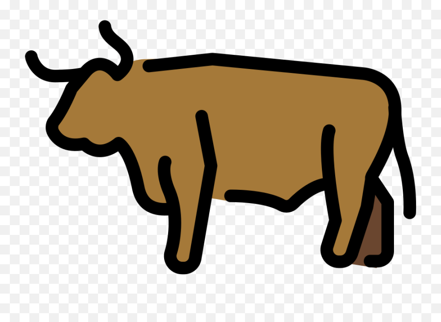 Openmoji Clip Art Emoji,Bull Emoji free transparent emoji