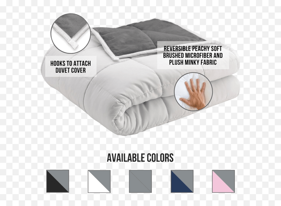 Ella Jayne Reversible Anti Ella Jayne Weighted Blanket Pink Emoji