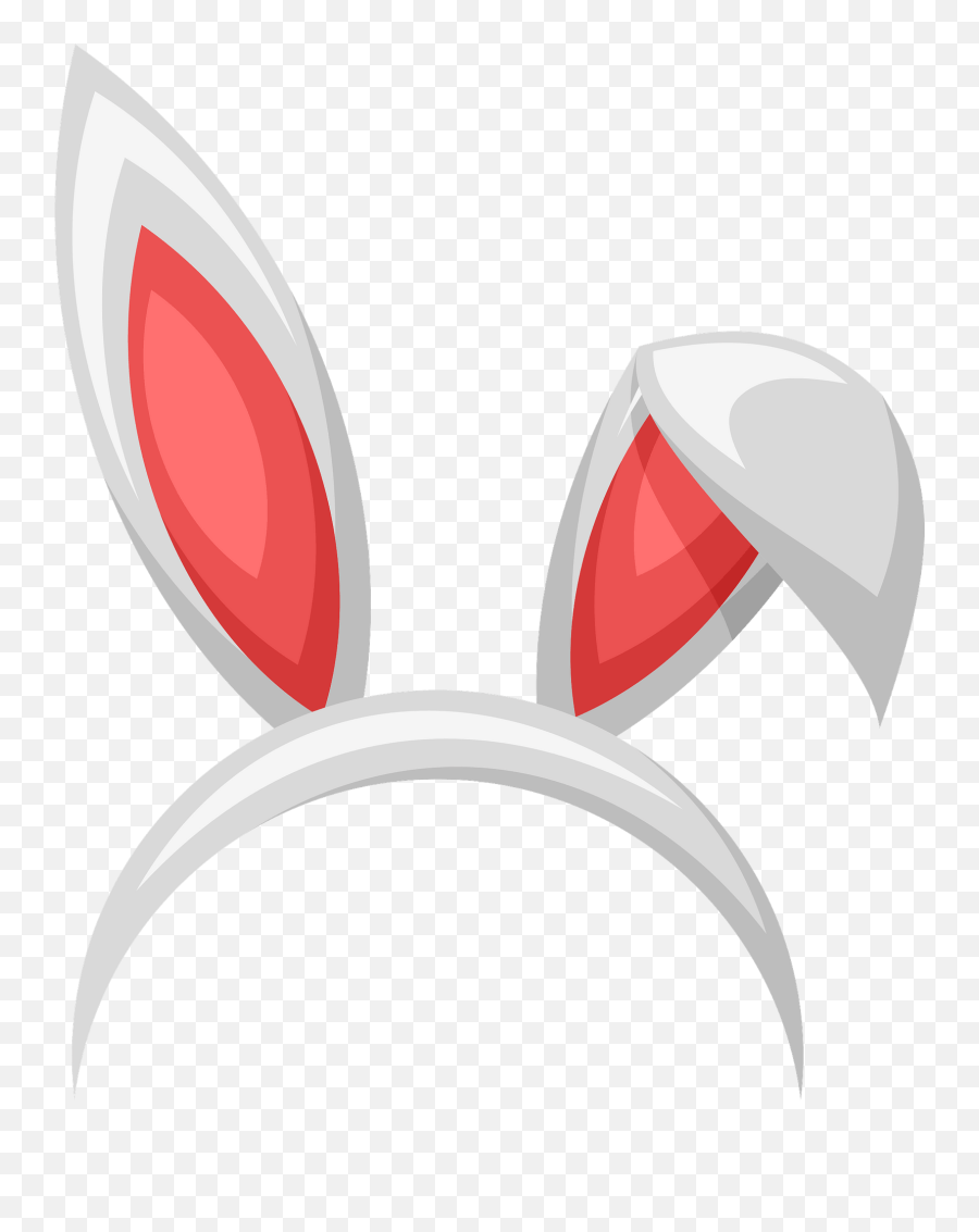 Bunny Ears Clipart Transparent Png Rabbit Ears Emoji,Bunny Text Emoji