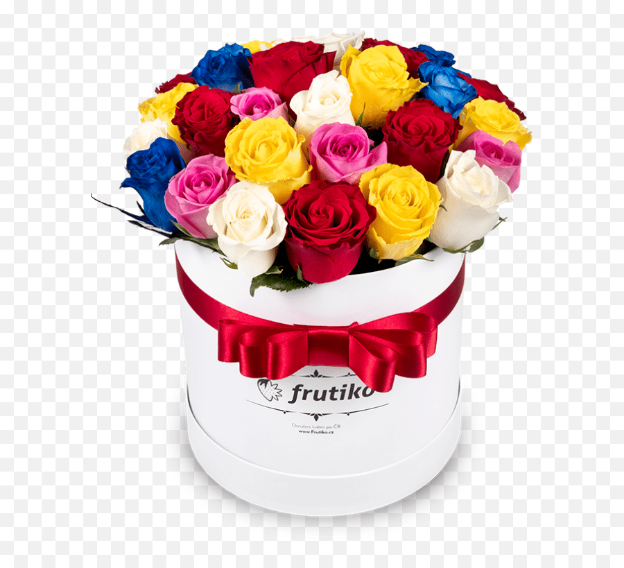 Box Of Roses Colorful Mix Garden Roses Emoji,Bouquet Of Flowers Emoji free transparent emoji