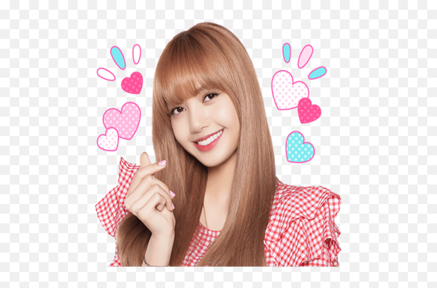 Korean Idol Sticker For Whatsapp Stickers De Blackpink Lisa Emoji