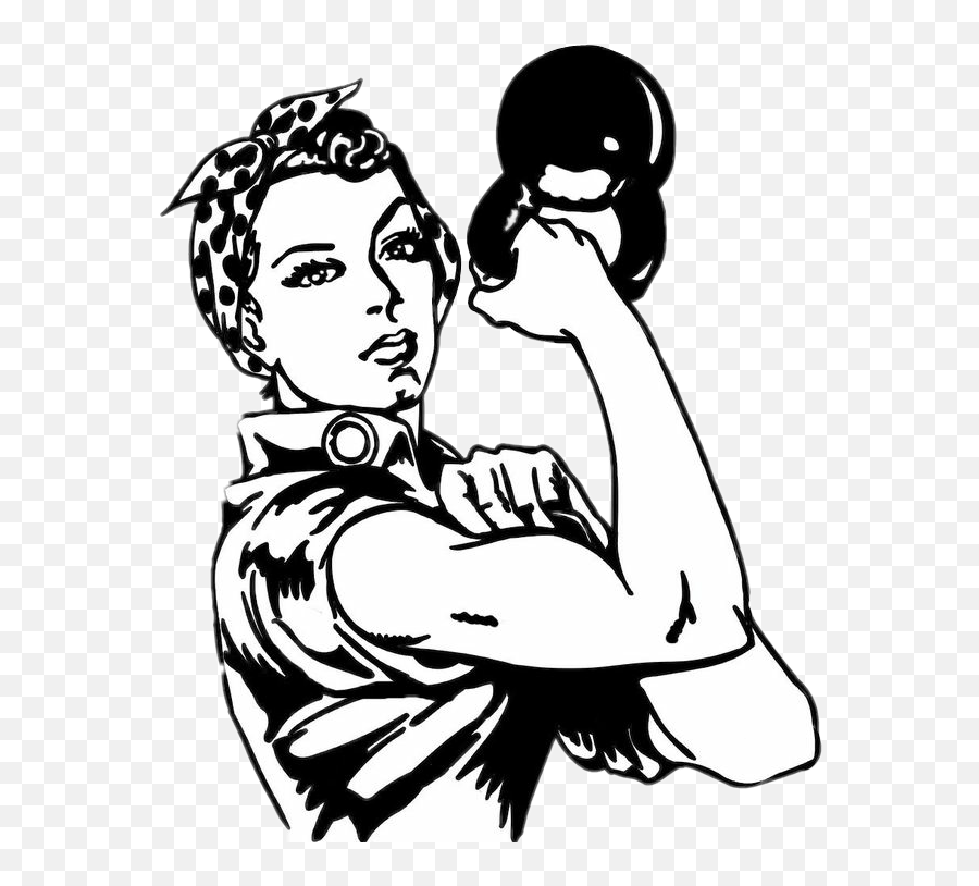 Woman Work Wecandoit Strong Sticker By Mal Strong Woman We Can Do Emoji,Emoji Strong Arm