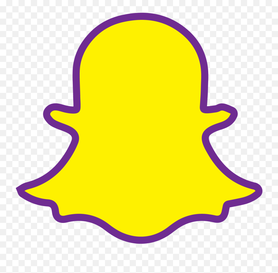 Social Media Snapchat Logo Symbol Snapchat Icon Emoji,Emoji Symbols