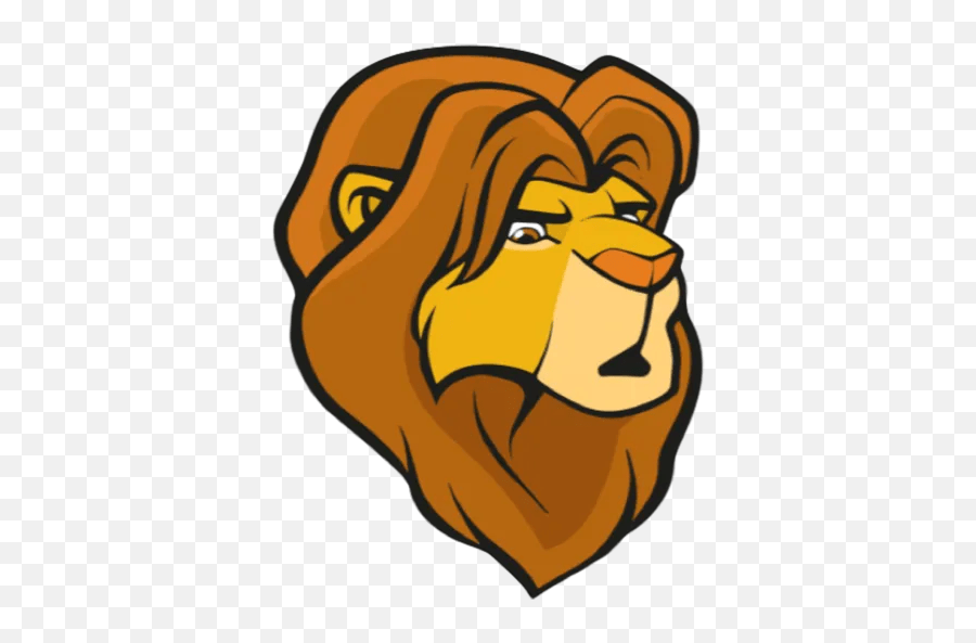 The Lion King Emoji,Lion King Emojis free transparent emoji