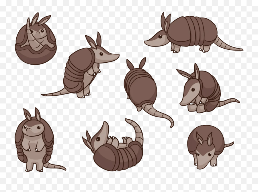 Cartoon Armadillo Images Armadillo Vector Png Emoji,Armadillo Emoji