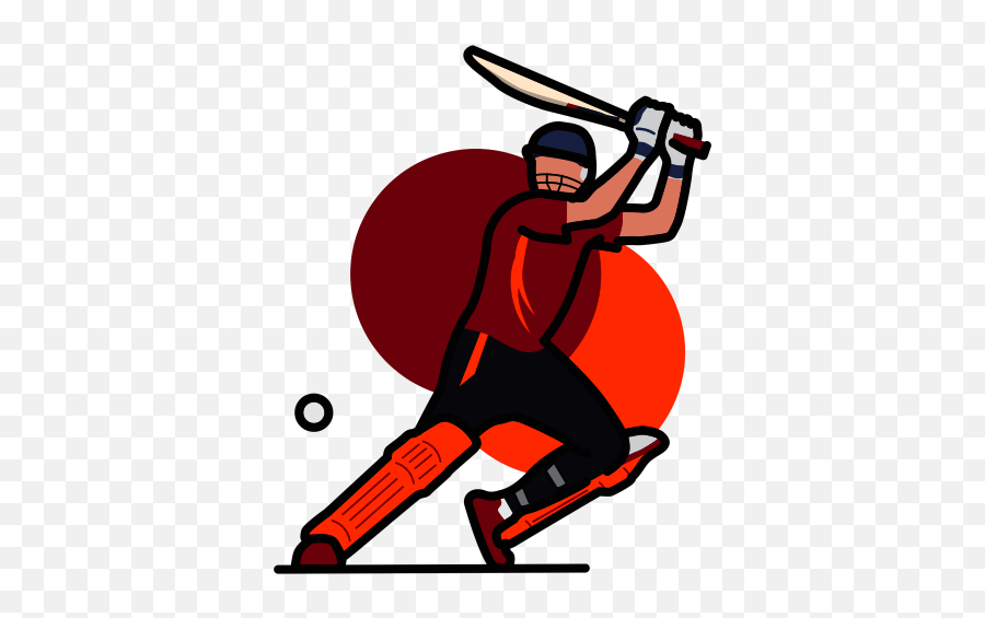 Hue Cricket Clipart Style Batting Cup Sports Cricket Bat Ball Clipart