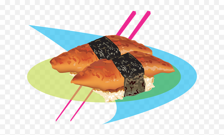Sushi Wok Chinese Dish Emoji,Sushi Roll Emoji free transparent