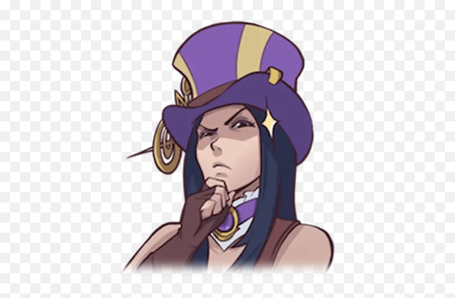 League Of Legends Whatsapp Stickers Stickers Cloud Caitlyn League Of